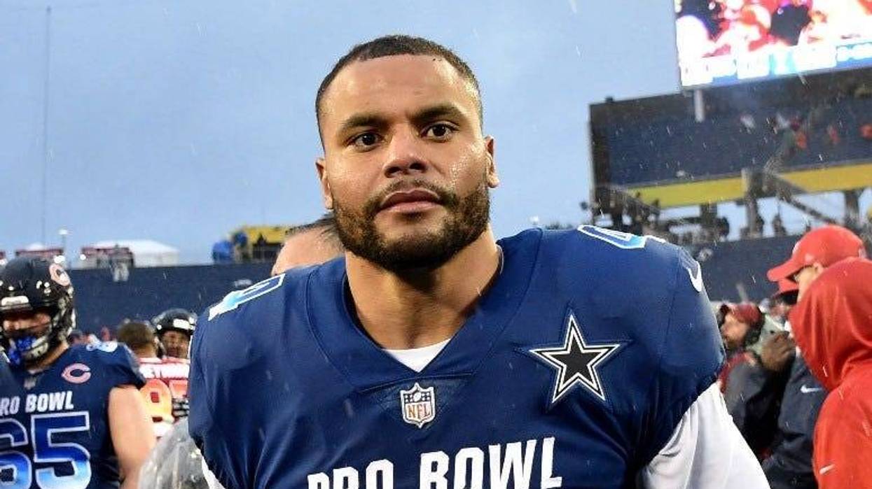 Jan 27, 2019; Orlando, FL, USA; NFC quarterback Dak Prescott of the Dallas Cowboys (4) walks off the field after the losing to the AFC in the NFL Pro Bowl football game at Camping World Stadium