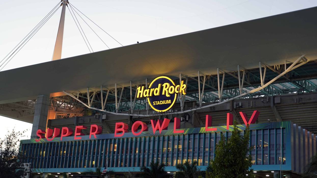 Jan 28, 2020; Miami Gardens, Florida, USA; General overall view of Hard Rock Stadium prior to Super Bowl LIV between the San Francisco 49ers and the Kansas City Chiefs. Credit: Kirby Lee-USA TODAY Sports