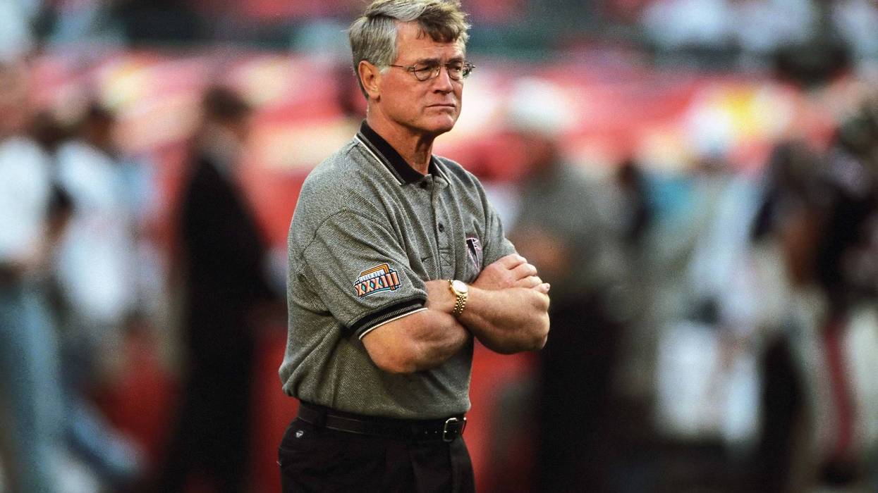 Jan 31, 1999; Miami, FL, USA; FILE PHOTO; Atlanta Falcons head coach Dan Reeves prior to the start of Super Bowl XXXIII against his former team, the Denver Broncos at Pro Player Stadium. The Broncos defeated the Falcons 34-19 earning their second consecutive Super Bowl title.