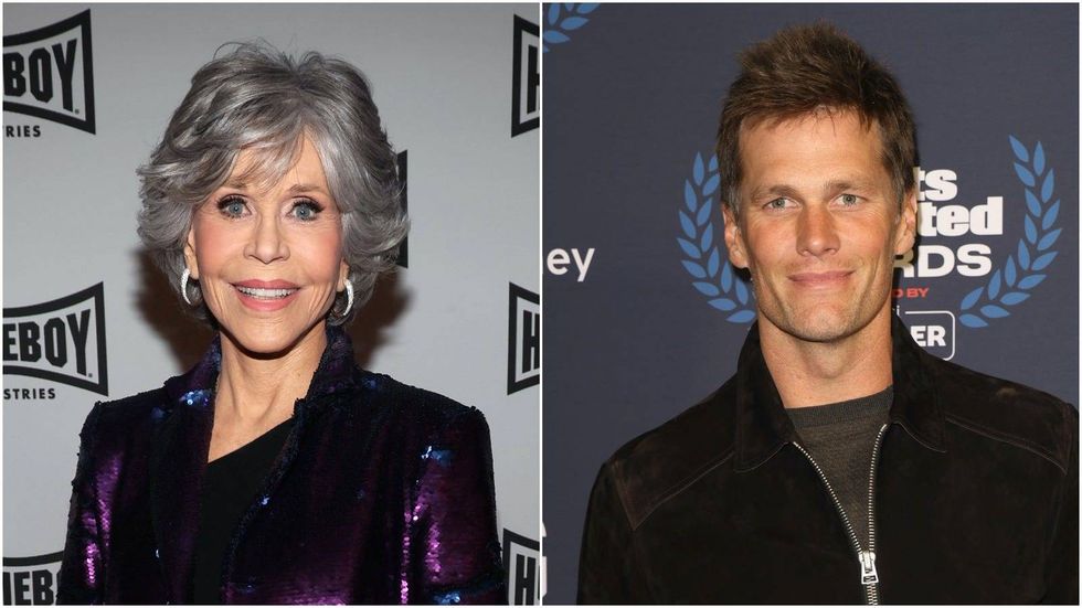 Jane Fonda reveals Tom Brady sent her 'humongous' flowers after shoulder surgery