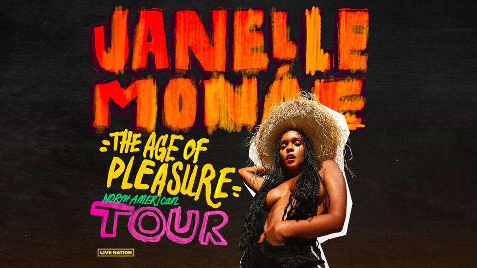 Janelle Monáe tour art