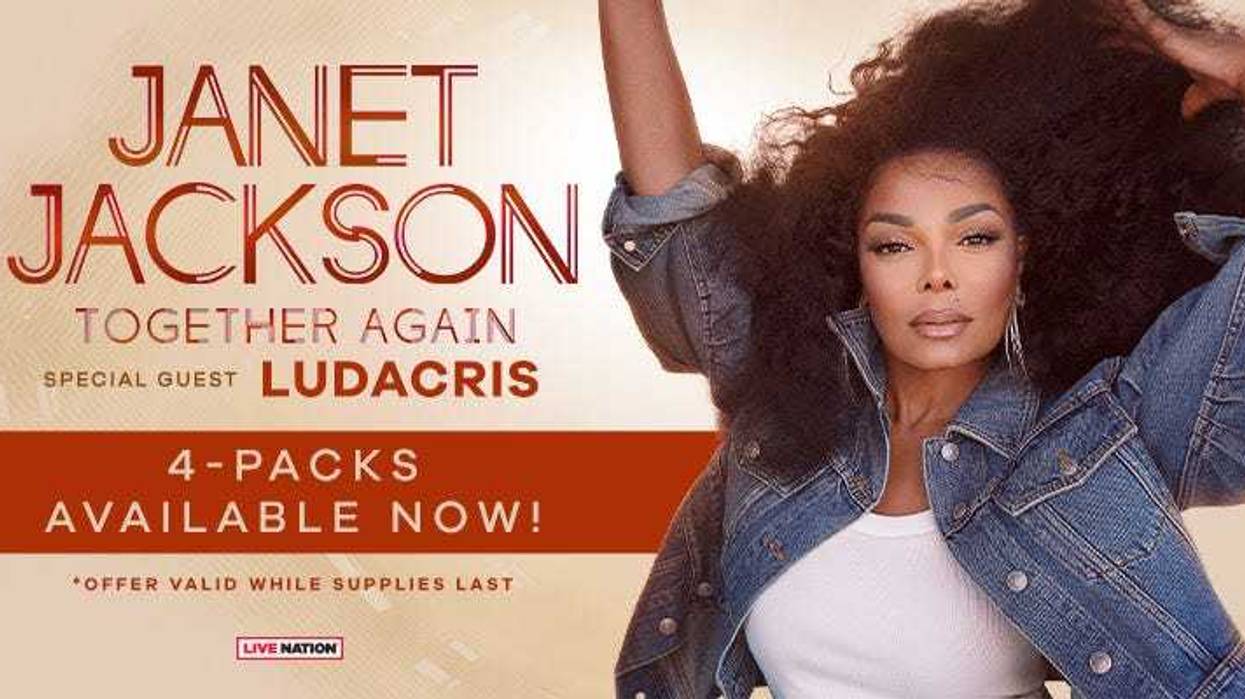 Janet Jackson 4 pack ticket special