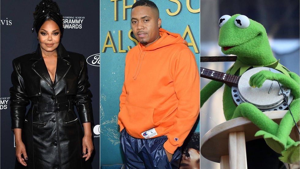 Janet Jackson, Nas, and Kermit the Frog just made history
