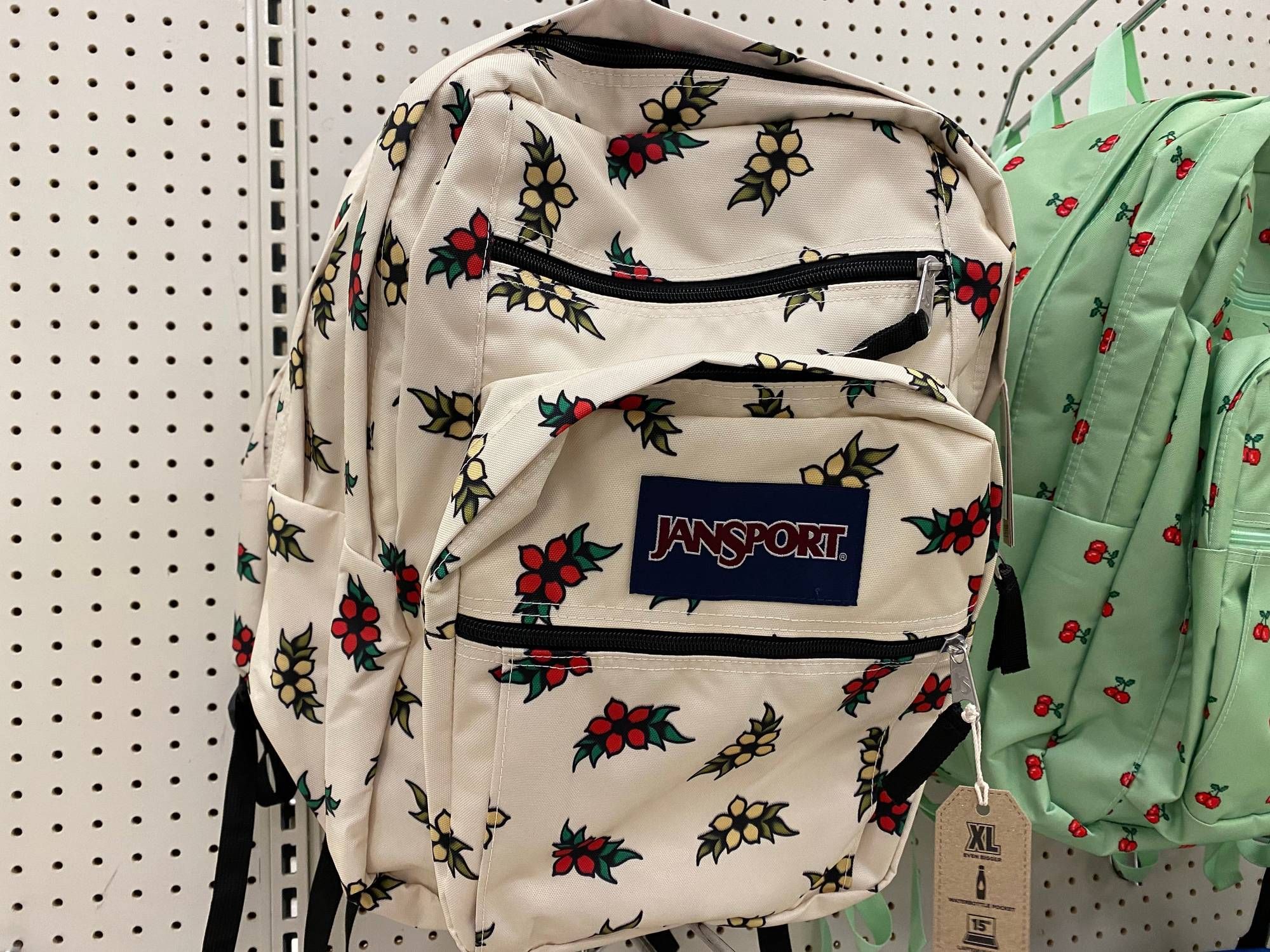 jansport backpack girly Cool Backpack, with 15-inch Laptop Sleeve Two large main compartments offer ample storage for your supplies Snag this cute tattoo flower
