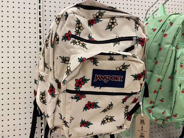 jansport backpack tattoo blossom Main Campus - Travel or Work Backpack with 15-Inch Laptop Sleeve and Dual Water Bottle Pockets, Eyeball Jansport Sakura Blossom Bagpack Ideas