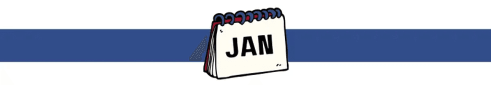 January Graphic