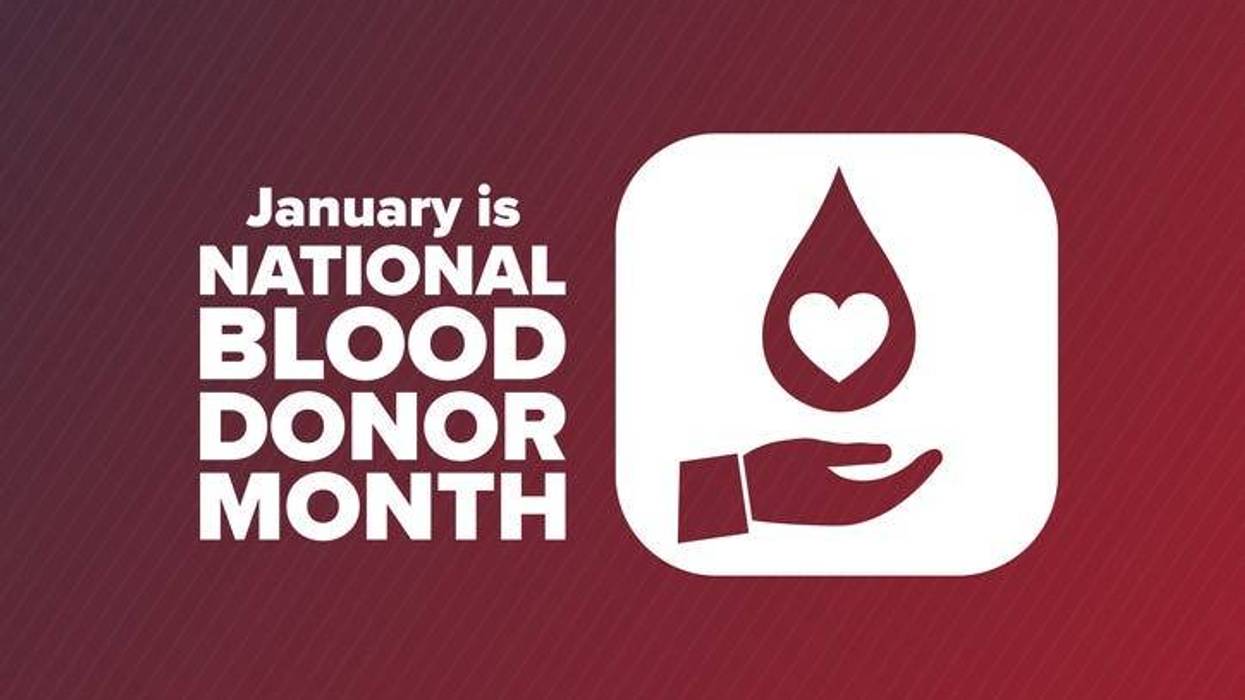 January is National Blood Donor Month