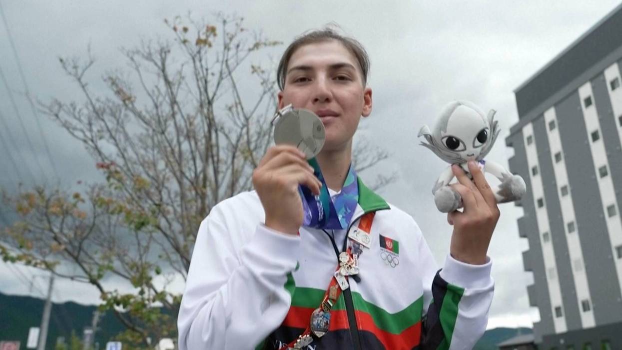 Japan Asian Games Afghanistan Cyclist 9