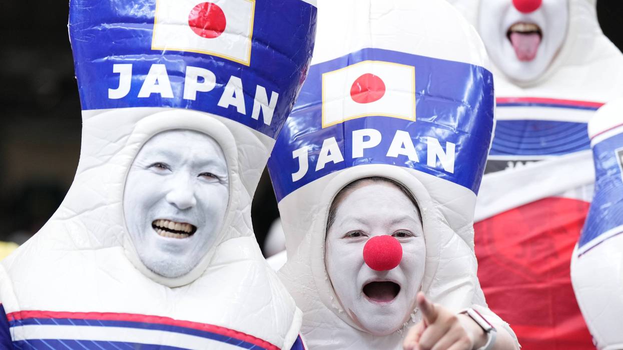 Photos: World Cup fans flood stadiums and fan zones with dazzling costumes, facepaint and flags