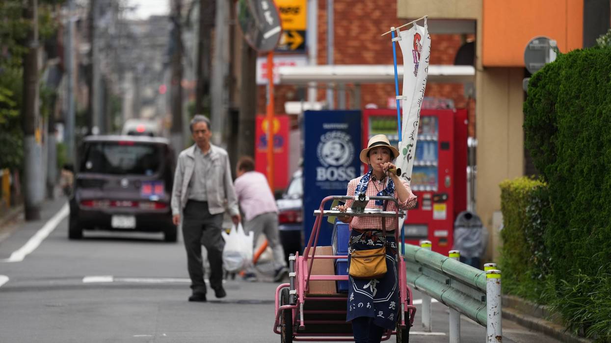 Japan Tofu Seller 8174
