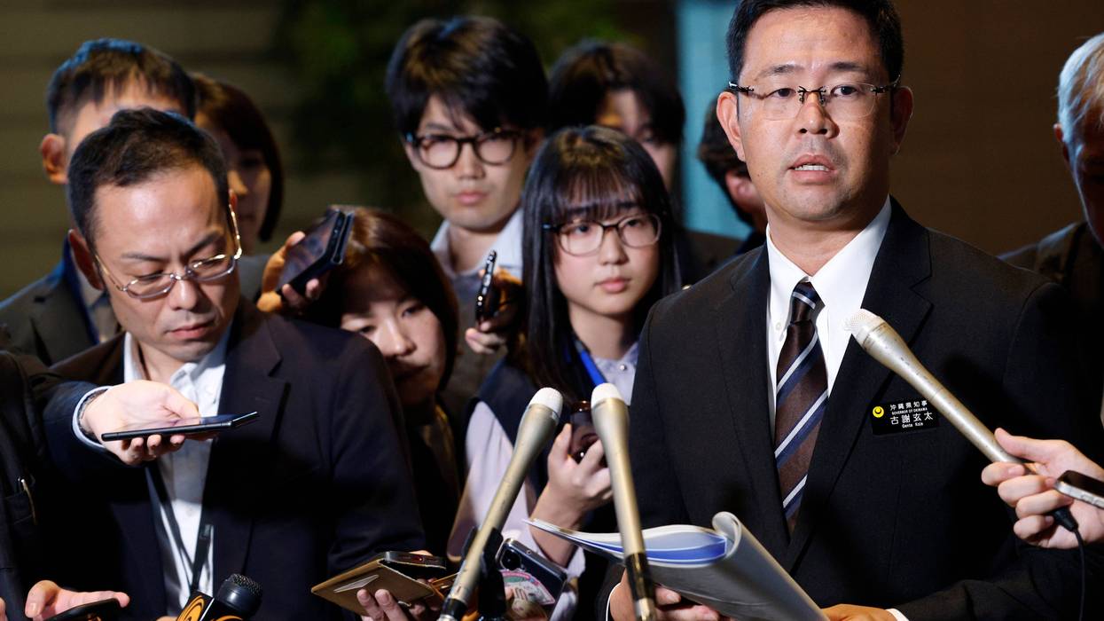 Japan US Marine Arrested