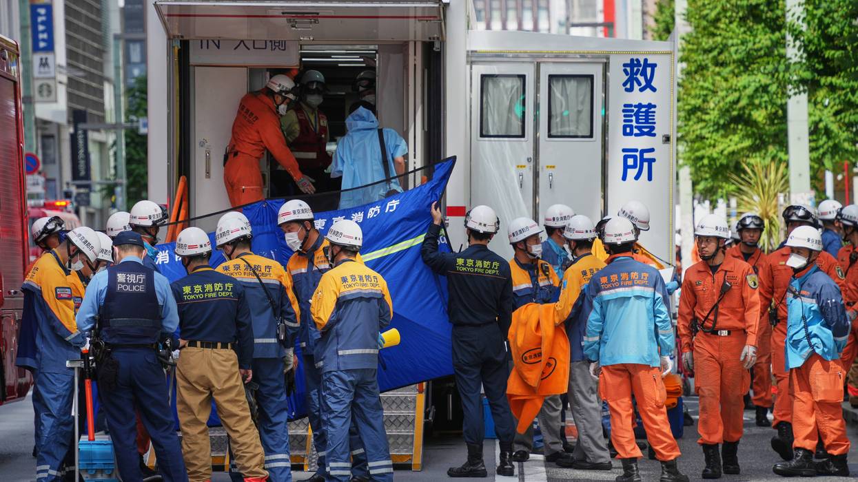 JAPÓN-GAS LACRIMÓGENO-DETENIDO 923