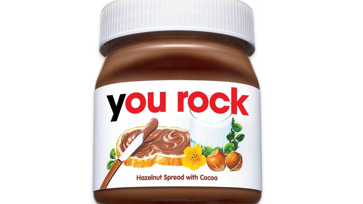 Jar of Nutella