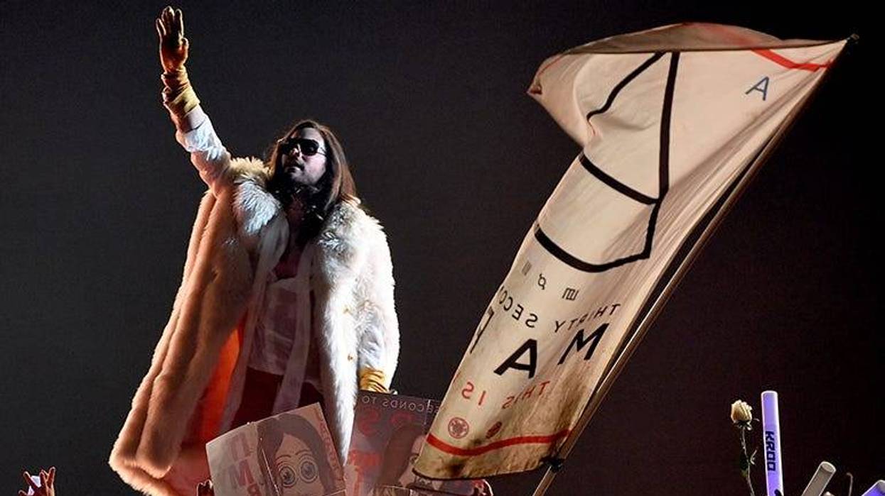 Jared Leto of Thirty Seconds to Mars