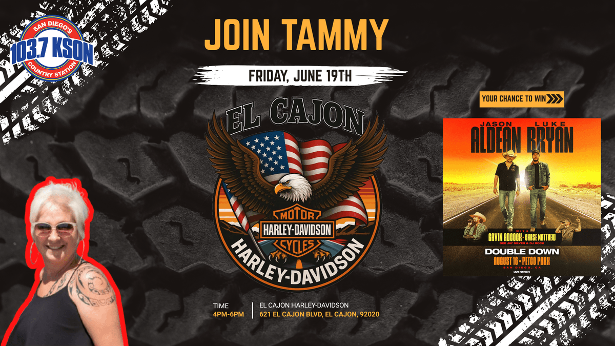Jason Aldean & Luke Bryan Ticket Attack: El Cajon Harley-Davidson!