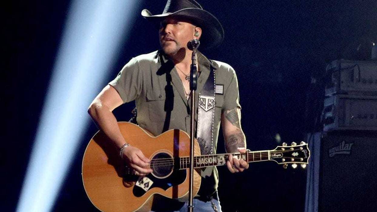 Jason Aldean performs onstage during the 58th Academy Of Country Music Awards at The Ford Center at The Star on May 11, 2023 in Frisco, Texas.
