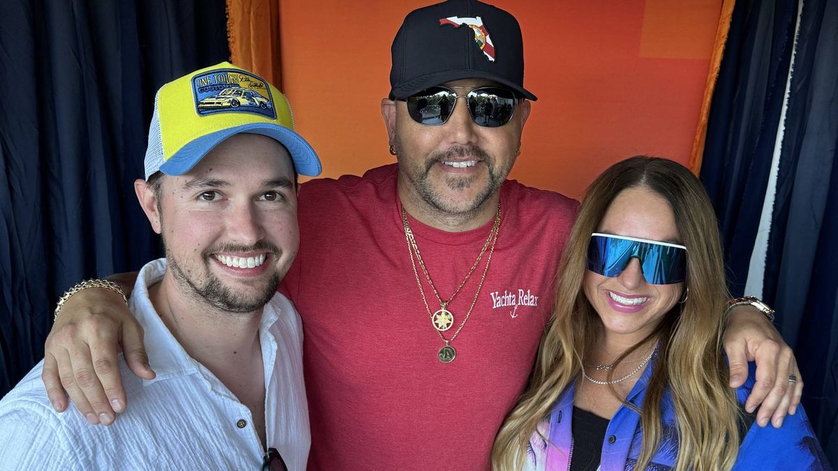 Jason Aldean with TC and Dina B