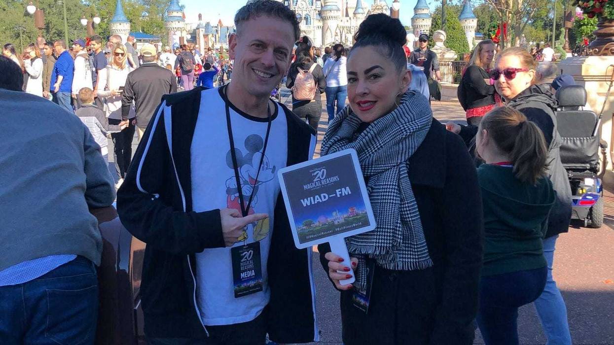 Jason and Corinna toured Disney World.