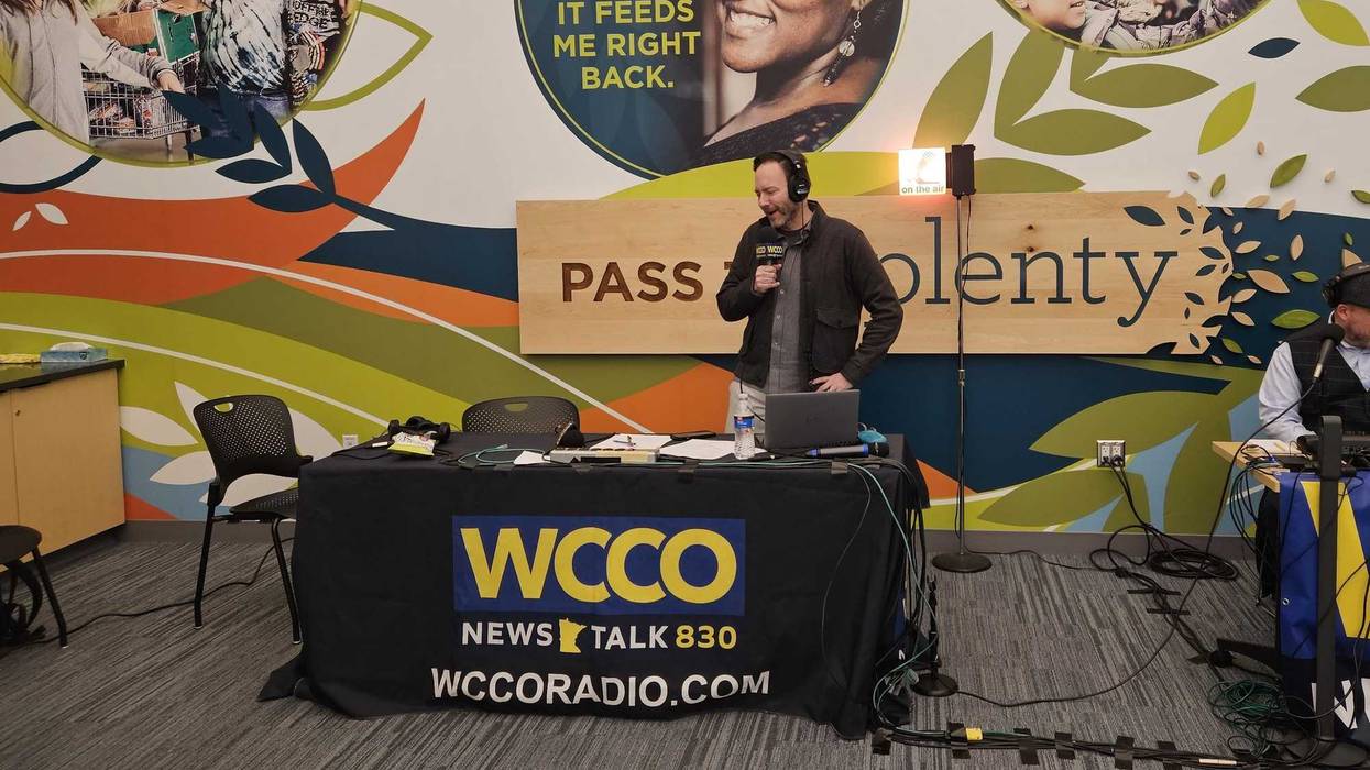 Jason DeRusha, Second Harvest, Let's Kick Hunger, WCCO, Radiothon