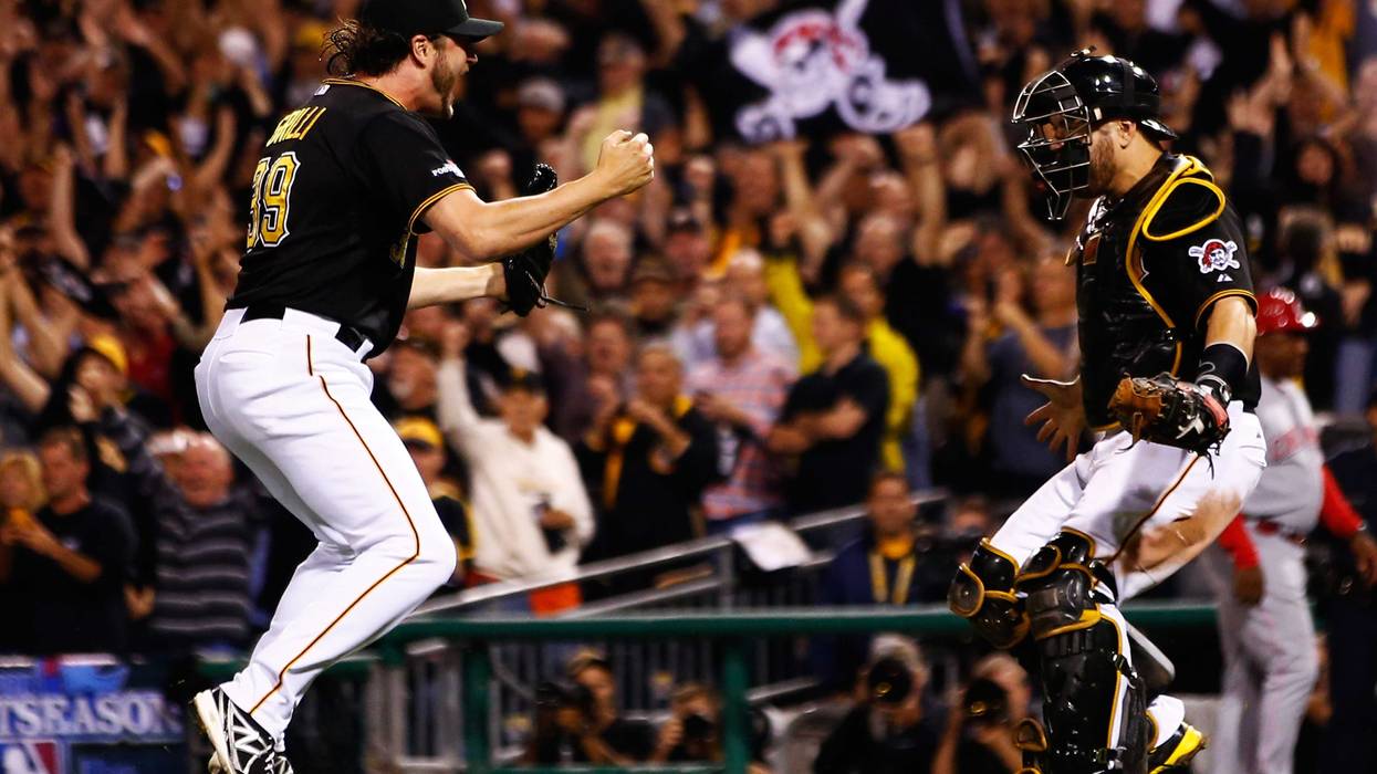 Jason Grilli/ Russell Martin 2013 NL Wild Card Game
