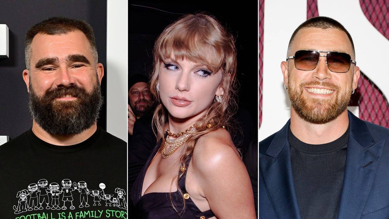 Jason Kelce, Taylor Swift, Travis Kelce