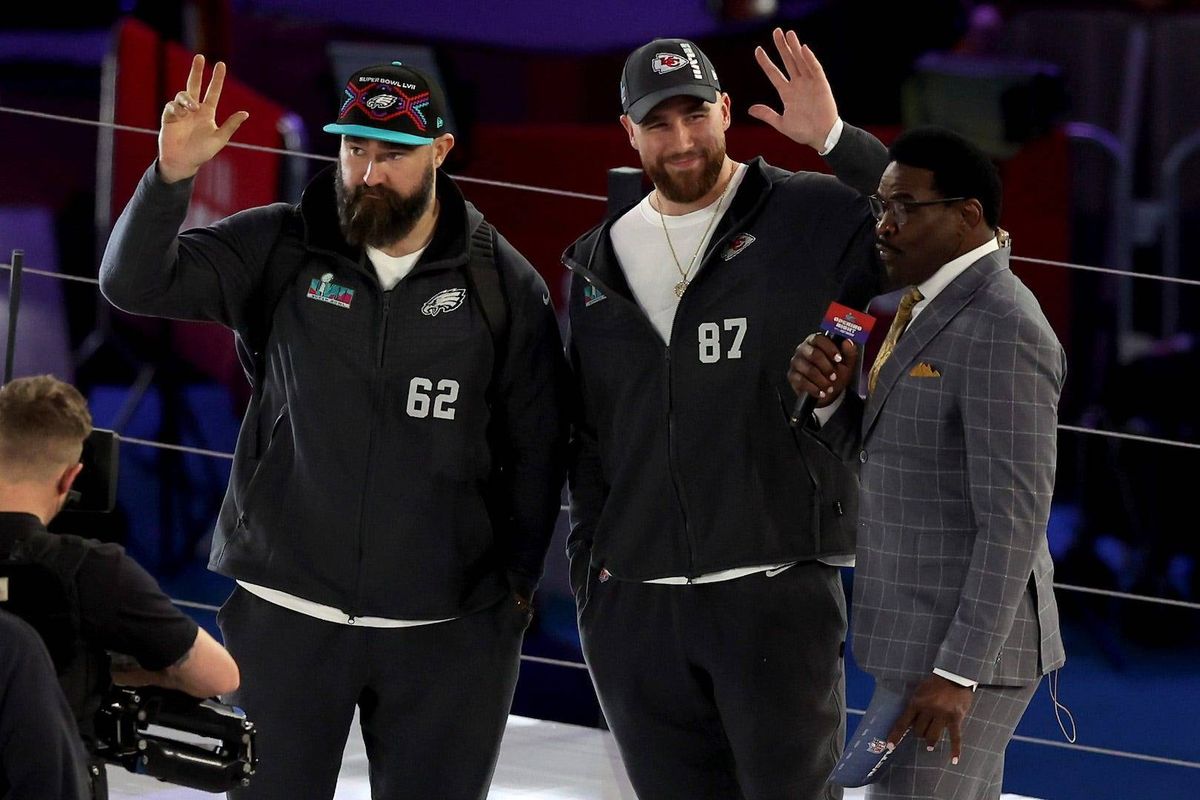 Jason Kelce, Travis Kelce