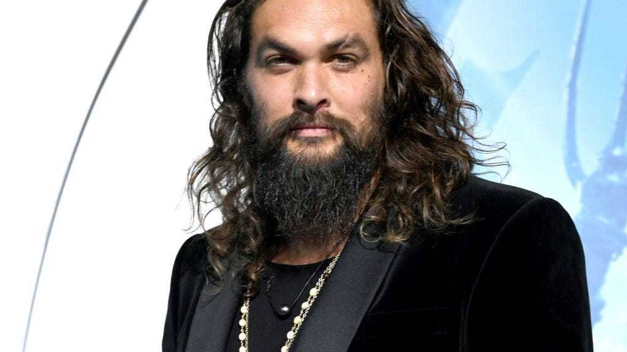 Jason Momoa arrives at the premiere of Warner Bros. Pictures' "Aquaman" at the Chinese Theatre on December 12, 2018 in Los Angeles, California.