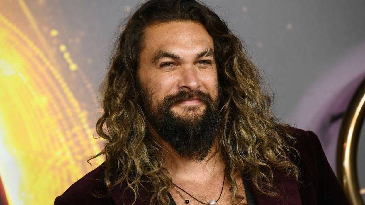Jason Momoa attends the UK Special Screening of "Dune" at Odeon Luxe Leicester Square on October 18, 2021 in London, England