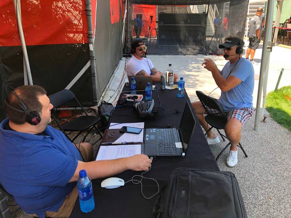 Jay Crawford joins Adam the Bull and Dustin Fox at Cleveland Browns training camp