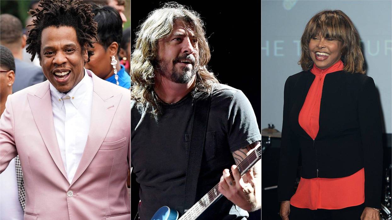 JAY-Z, Dave Grohl and Tina Turner