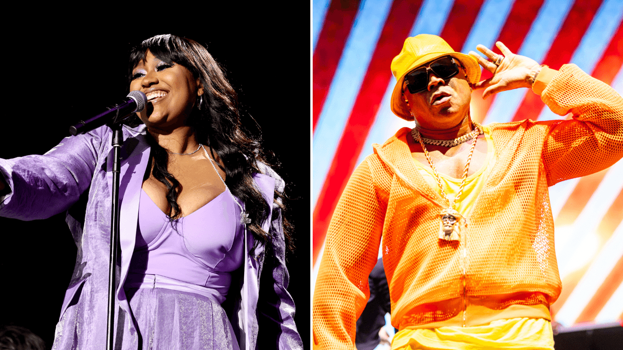 Jazmine Sullivan (left) and LL Cool J