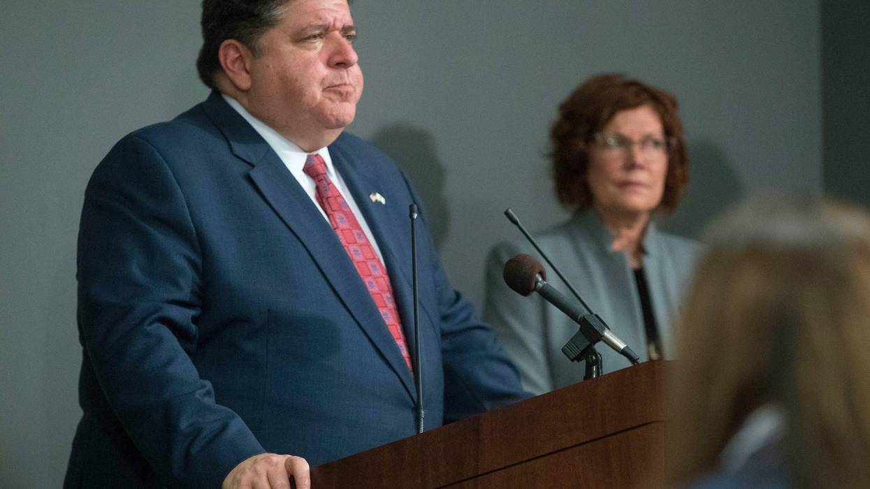 JB Pritzker Mask COVID 19 Update