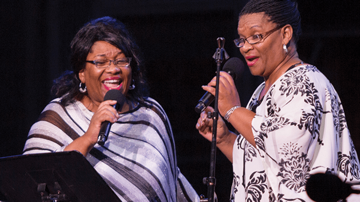 Jearlyn and Jevetta Steele are performing as part of an ongoing concert series at St. Philips Lutheran Church in Fridley on Saturday, Sept. 27.