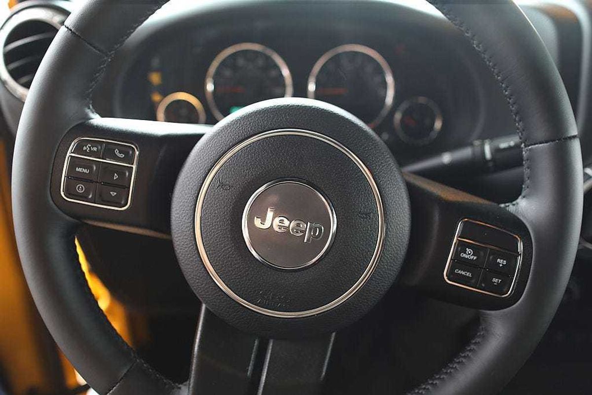 Jeep steering wheel