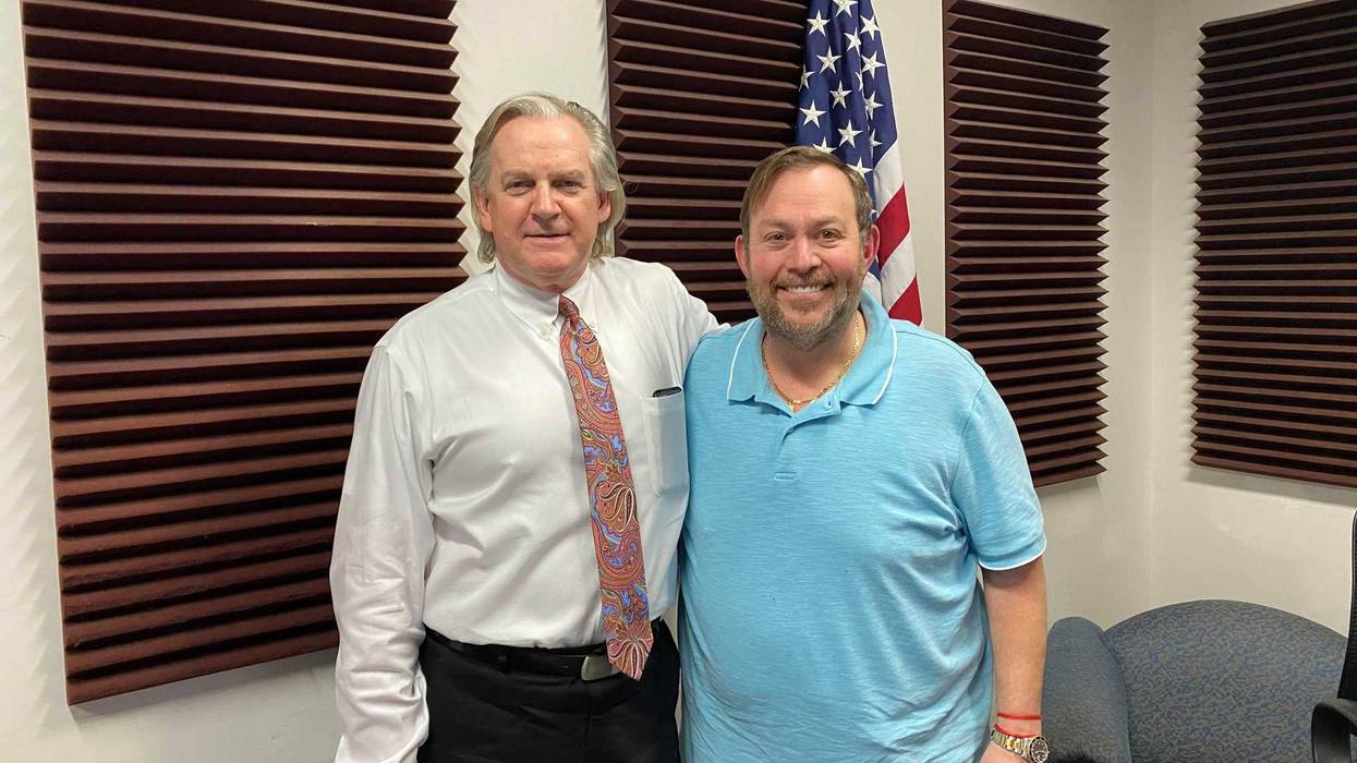 Jeff and Dr. Bob Quarles