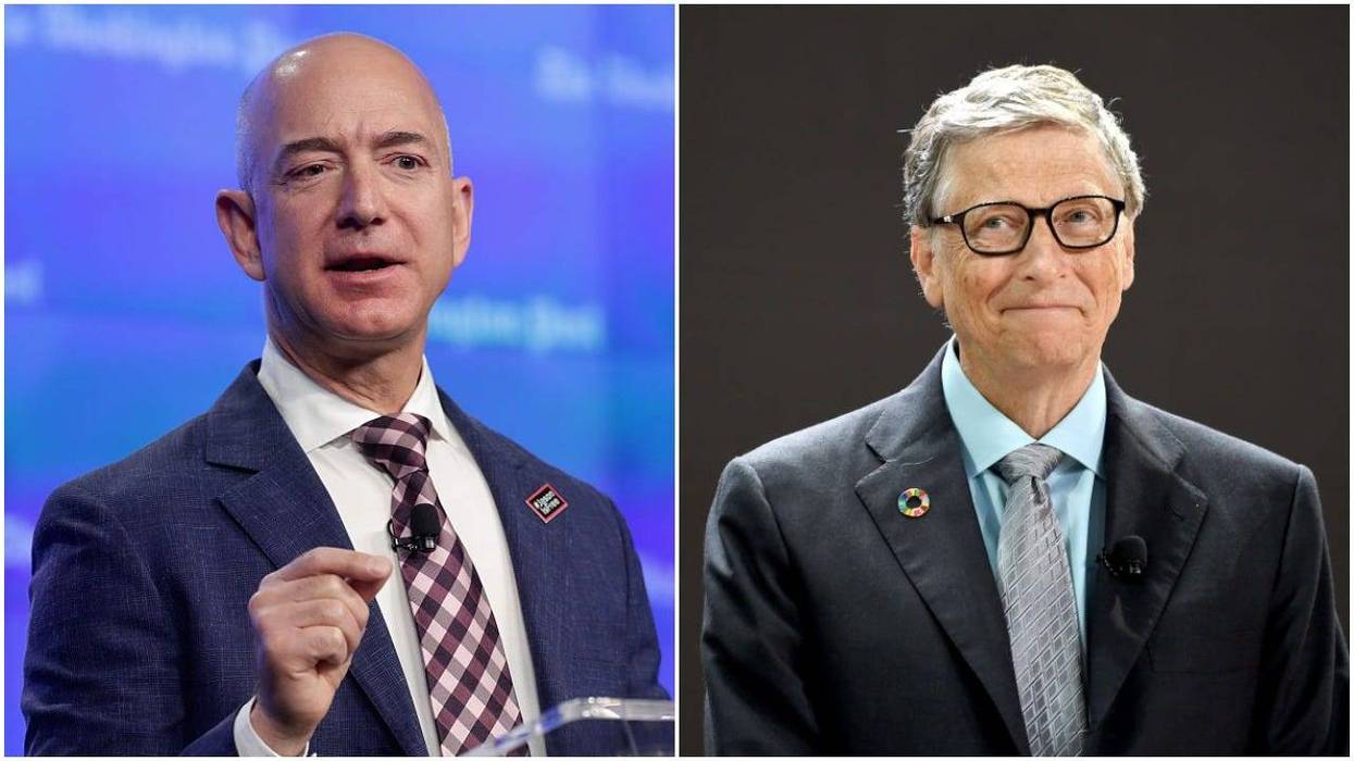 Jeff Bezos, Bill Gates