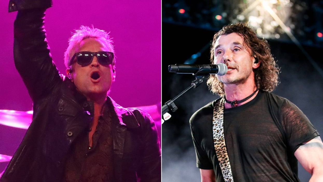 Jeff Gutt of Stone Temple Pilots and Gavin Rossdale of Bush