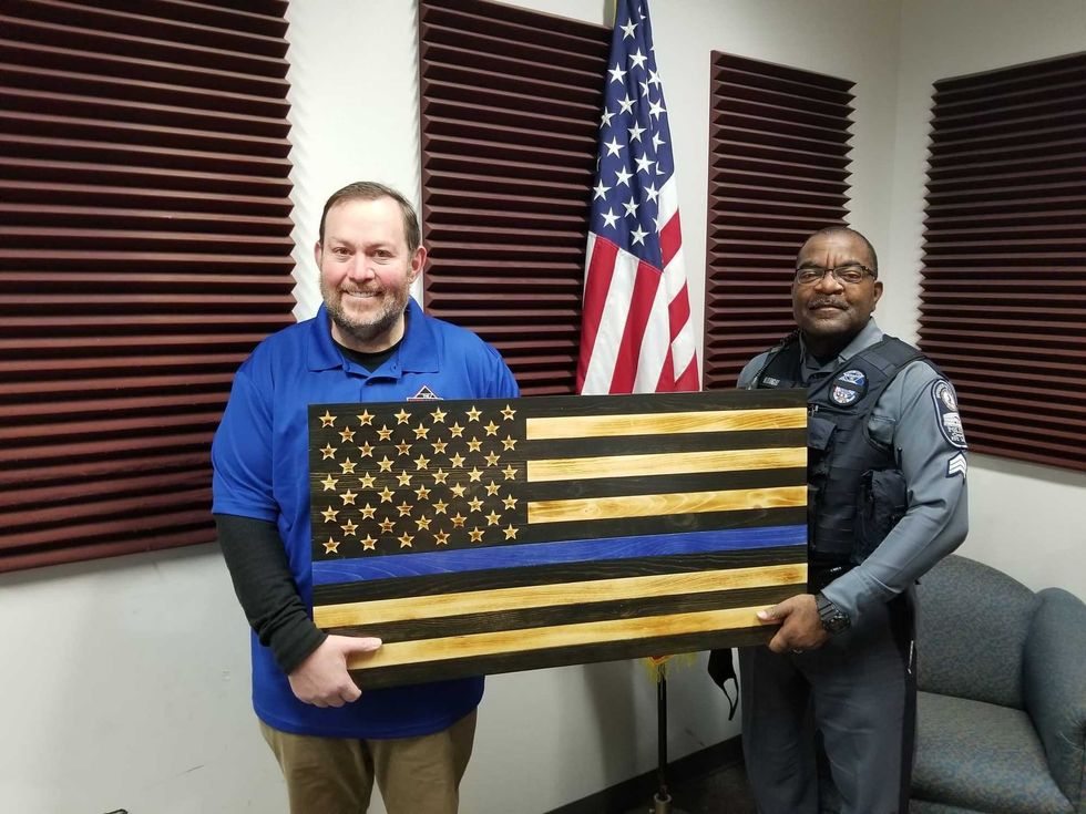 Sgt. Marcus Brigil Honored For February Blue Friday