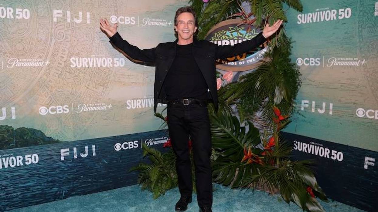Jeff Probst at the season 50 premiere of ‘Survivor’