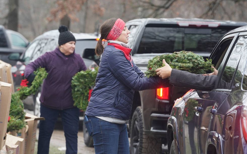 Jefferson Barracks wreaths