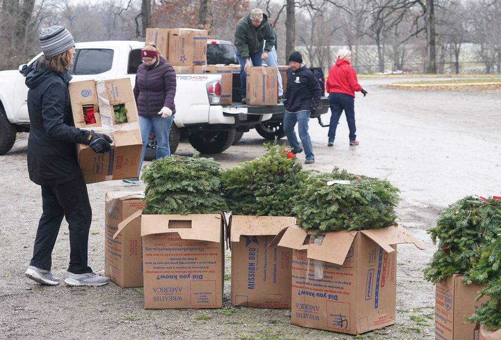 Jefferson Barracks wreaths