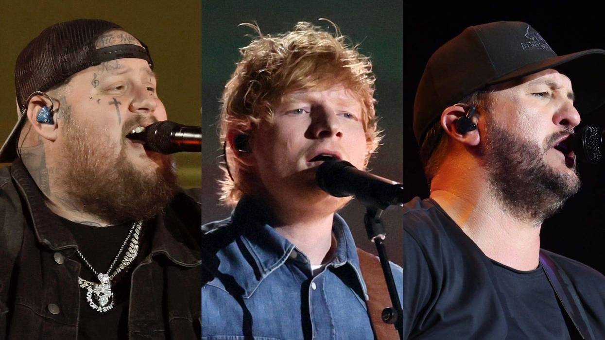 Jelly Roll, Ed Sheeran, Luke Bryan