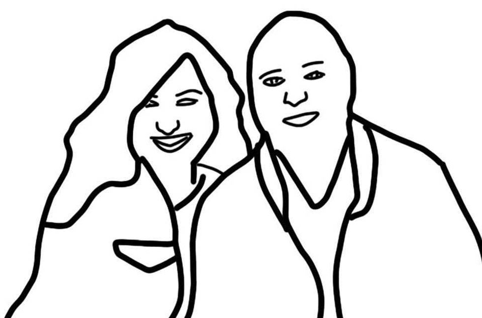 jen and tim show coloring book