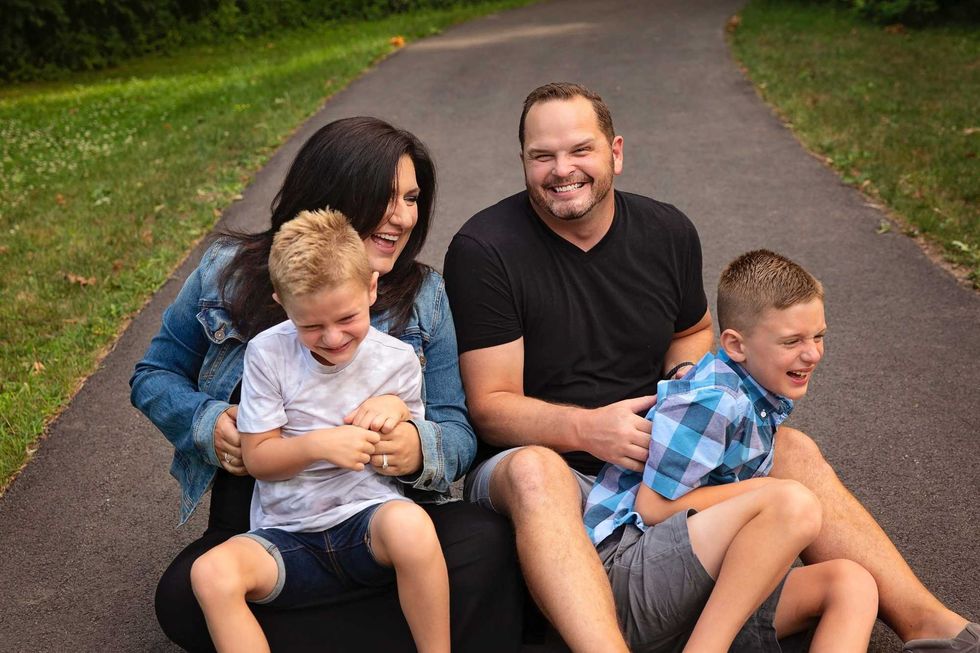 Jen Toohey and family.