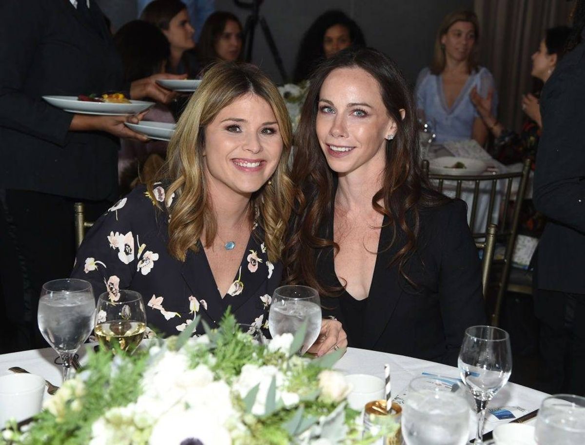 Jenna and Barbara Bush