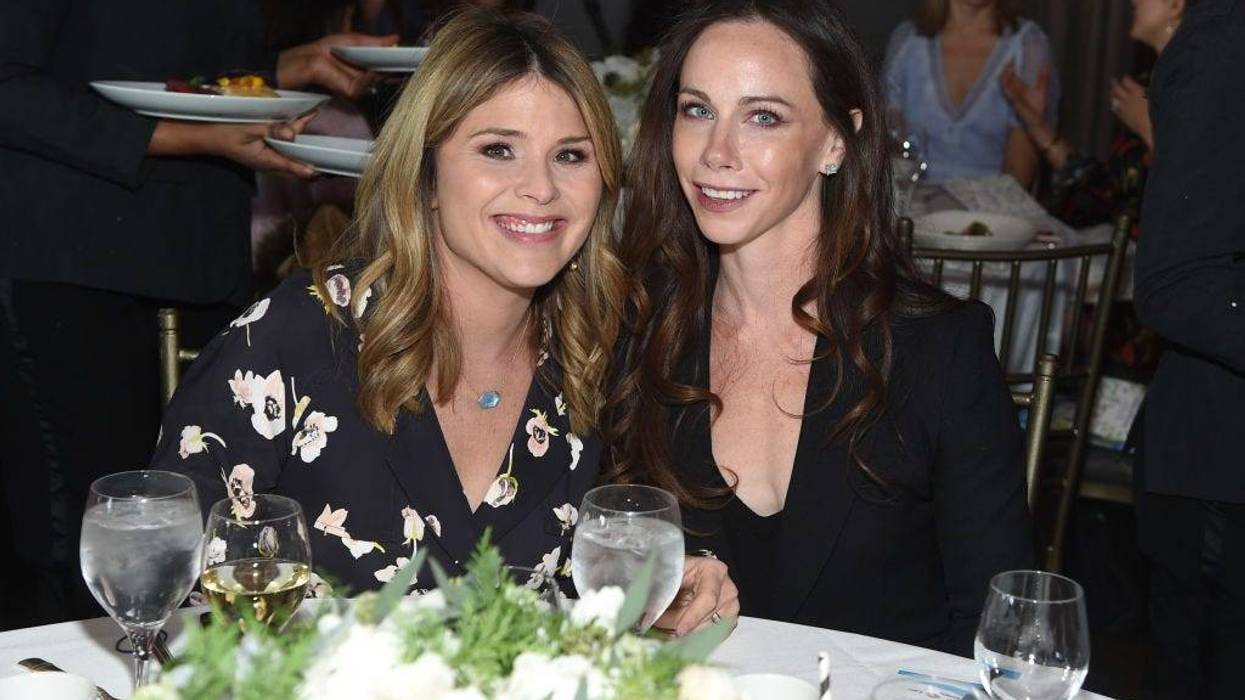 Jenna and Barbara Bush