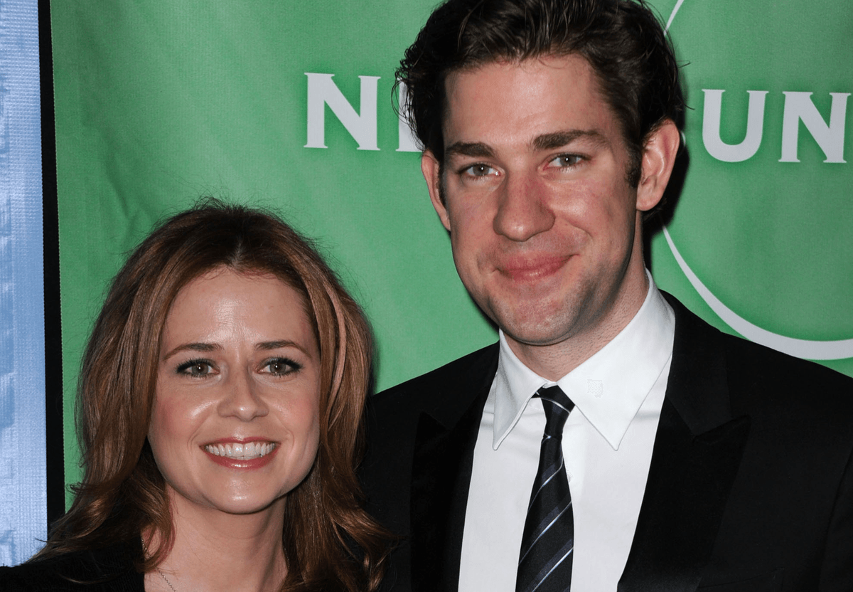 Jenna Fischer and John Krasinski