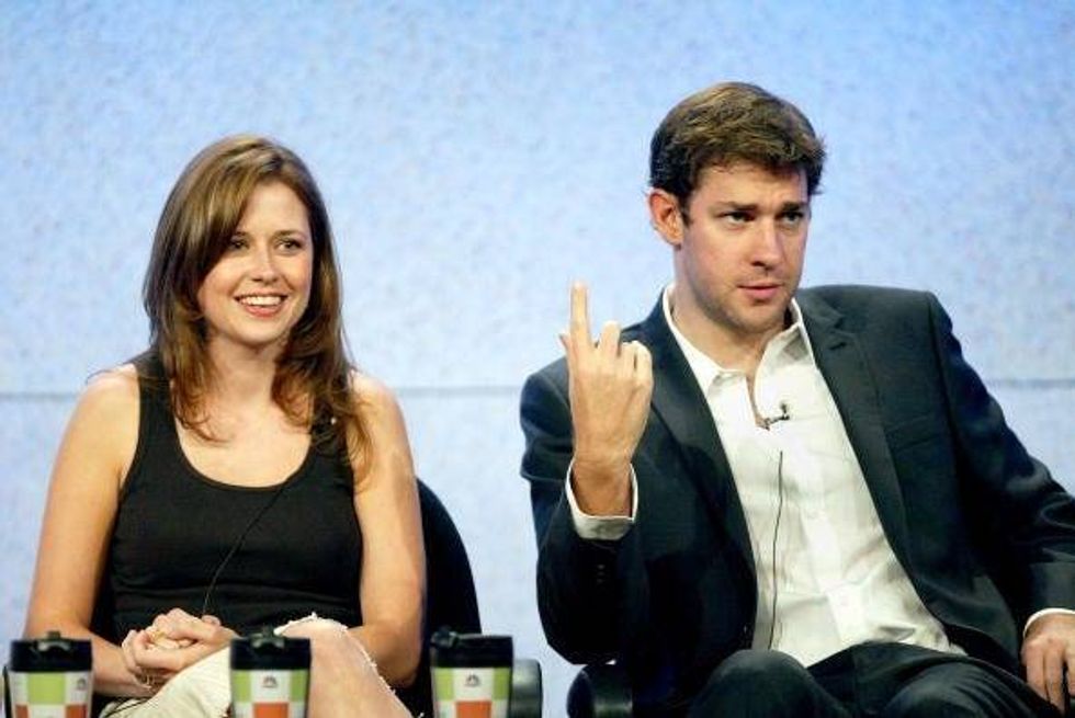 Jenna Fischer, John Krasinski