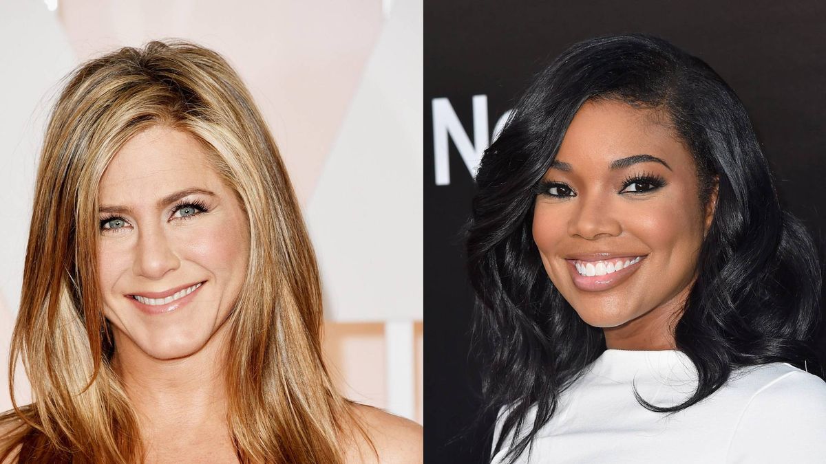 Jennifer Aniston and Gabrielle Union