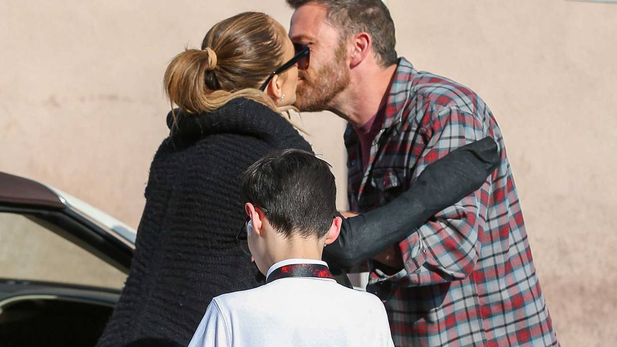 Jennifer Lopez and Ben Affleck are seen on May 17, 2022 in Los Angeles, California.